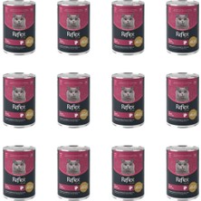 Die Grup Tr Plus Jöle Içinde Et Parçacıklı Kuzu Etli Yetişkin Kedi Konservesi, 400 Gr, 12 Adet RE-K4Y