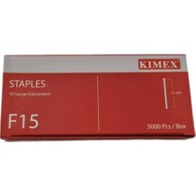 Die Grup Tr Canex F15 Tabanca Çivisi | 15MM Uzunluk | Dayanıklı ve Uzun Ömürlü