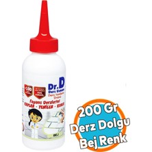 Die Grup Tr Derz Dolgu Fayans Seramik Mermer Yer Duvar Için Tamir Derz Yenileme Dolgusu 200 gr Bej Renk