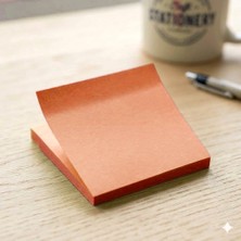 Die Grup Tr Turuncu Kare Şekilli Posit Yapışkanlı Not Kağıdı Pos It (76X76 Mm) - 1 Adet