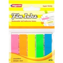 Die Grup Tr Yapışkanlı Not Kağıdı 5 Neon Renk x 15MM x 75MM