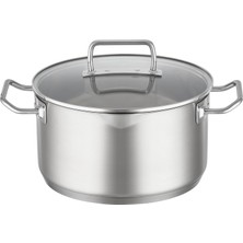 Die Grup Tr Rösle Expertiso Derin Tencere 91943 - Paslanmaz Çelik 24 Cm, Kapasite 5.8 Lt