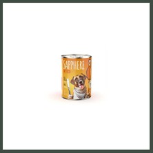 Sapphere Kümes Hayvanlı Yetişkin Köpek Konservesi 400 gr Nhr