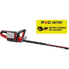 Einhell Akülü Çit Budama Makinesi GE-CH 36/65 Li-Solo 3410960 | PXC | 36 V | 65 cm kesme uzunluğu | 30 mm diş aralığı | döner tutma kolu | kırpıntı toplayıcı | akü hariç