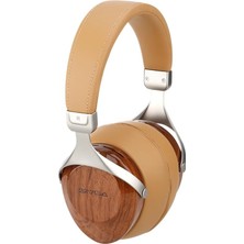 Die Grup Tr Audio SV021 Brown Kulak Üstü Kapalı Ahşap Gövdeye Sahip Hi-Fi Kulaklık