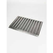 Die Grup Tr 31X50CM Oluklu Krom Köfte Izgara, Kömür Yakıtlı