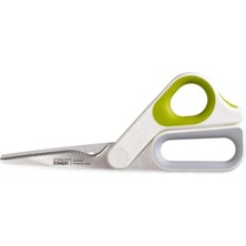 Die Grup Tr Powergrip – Çok Amaçlı Mutfak Makası, Entegre Başparmak Saplı, Paslanmaz Çelik Bıçaklar, Dişli Kesici, Et, Tavuk, Pizza, Yeşillik Için, Beyaz/yeşil