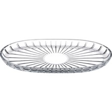 Die Grup Tr Paşabahçe Elegant Oval Servis Tabağı 163X278 mm 000-SEFFAF 1 Ofset Hediyelik Kutu 6 Paşabahce