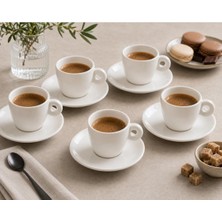 Die Grup Tr Porselen Espresso Fincanı, 70 Cc, 6'li Set