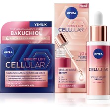 Die Grup Tr Cellular Doğal Retinol Alternatifi Bakuchiol Cilt Serumu 30ML ve Nemlendirici Gece Bakım Kremi 50ML