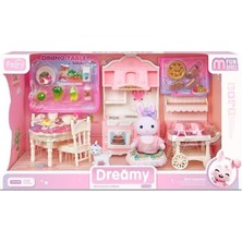 Die Grup Tr Bay Dreamy Mini Tavşan Fırınlı Mutfak Oyun Seti