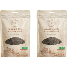 Die Grup Tr Organik Chia Tohumu, 150G, 2'li Paket, Omega-3 ve Lif Açısından Zengin, Smoothie ve Salatalara Uygun