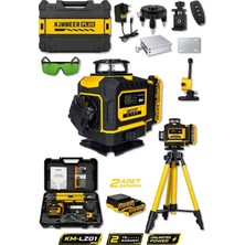 Die Grup Tr Kimmeer Plus 360° 16 Köşe Otomatik Hizalamalı Tripodlu Lazer Metre