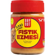Die Grup Tr Baynut Fıstık EZMESI,%100 Yer Fıstığı, Katkısız, Ilave Şekersiz, Pürüzsüz Krema Kıvamı, 300G, Kavanoz