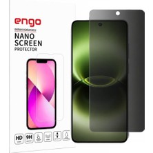 Die Grup Tr Vivo X300 Ultra Ile Uyumlu Hayalet Ekran Koruyucu, Yandan Görünmeyen Anti-Spy Gizlilik (Privacy) Koruması, 9h Temperli Nano Kırılmaz Esnek Cam, Parlama ve Parmak Izi Önleyici Nano (V2562)