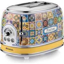 Die Grup Tr Positano Ekmek Kızartma Makinesi 2 Dilim 0155/1P - 810 Watt, Metal Gövde, 2 Dilim Kapasite, Buz Çözme, Isıtma, 6 Kızartma Ayarı, Kolay Temizlik, Çıkarılabilir Kırıntı Tepsisi