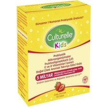 Die Grup Tr Culturelle Probiotics Doğal Çilek Aromalı 5 Milyar Probiyotik 30 Saşe