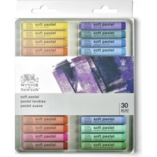 Die Grup Tr 1790002 Sanatçı Yumuşak Pastel Tebeşir, Kolay Sürme ve Gizleme Için Yumuşak Pastel Boya, Canlı Renkler, 30 Renk