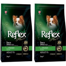 Die Grup Tr Plus Orta ve Küçük Irk Yavru Köpekler Için Tavuk Etli Köpek Maması 3 kg (2 Paketi)