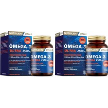 Die Grup Tr Vitals Ultra Omega-3 2500 Mg 30 Kapsül Takviye Edici Gıda (2 Paketi)