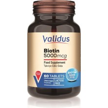 Die Grup Tr Biotin 5000 Mcg 60 Tablets