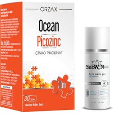 Die Grup Tr Picozinc Çinko Pikolinat 15MG 30 Tablet + Yüz Temizleme Jeli Hediye, SNOWCOSMETICOCEAN10