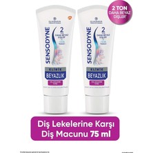 Die Grup Tr Klinik Beyazlık Çay, Kahve ve Tütün Lekelerine Karşı Diş Macunu 75ML x 2 Adet
