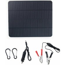 Die Grup Tr 12V 20W Solar Pil Şarj Cihazı Pro, Dahili Mppt Şarj Kontrolörü, 20 Watt Güneş Paneli Şarj Kiti Arabalar, Kamyonlar, Karavanlar, Tekneler, Motosikletler, Karavan Için