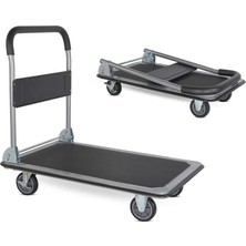 Die Grup Tr PR2190 Pro Katlanır Platform 4 Tekerlekli Paket Taşıma Arabası 150 kg