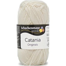 Die Grup Tr Schachenmayr Catania Pamuk Amigurumi El Örgü Ipi Ipliği Yünü 130 Krem