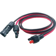 Die Grup Tr Güneş Paneli Kablo Kitleri, 12AWG Suaoki Için, Renogy Güneş Jeneratörü Taşınabilir Güç Istasyonu - 1 M/3,28 Ft