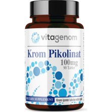 Die Grup Tr Vitagenom Krom Pikolinat 100MG 90 Tablet