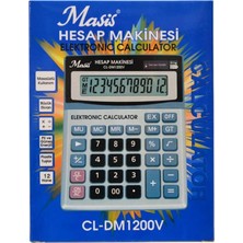 Die Grup Tr CL-DM1200V 12 Hane Masaüstü Hesap Makinesi