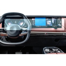 Die Grup Tr Bmw Ix Uyumlu Ekran Koruyucu Nano Şeffaf Tam Kaplama Tek Parça