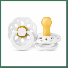 En-Cag Boheme Kauçuk Emzik 0-6 Ay White Adet Fiyatıdır · Renk: White Bss