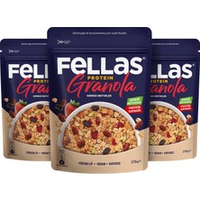 Die Grup Tr Protein Granola Kırmızı Meyveler 270 gr 3lü Paket
