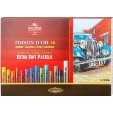 Die Grup Tr Toison D 'or 8552 Ekstra Yumuşak Sanatçı Pastel Boyalar (36 Adet)