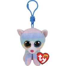 Kaia Life Ty Beanie Boos Peluş Köpek Anahtarlık  Heather Yeni