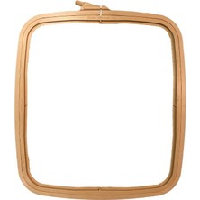 Die Grup Tr Nurge Şenel Yün Nurge Kare Plastik Kasnak No: 4 Çap 250 * 280MM (25 x 28 Cm)