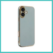 Ny Joy iPhone 16 Uyumlu Kılıf Volet Silikon - Açık Yeşil Nyjoybz