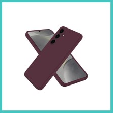 Ny Joy Samsung Galaxy A26 Uyumlu Kılıf First Silikon - Mürdüm Nyjoybz