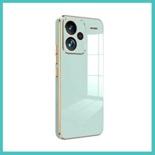 Ny Joy Redmi Note 13 Pro Plus Uyumlu Kılıf Volet Silikon - Açık Yeşil Nyjoybz