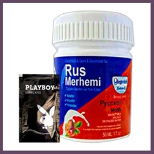Bezos Rus Merhemi Blue 22-2:0024 Glegnid Rus Merhemi 50 ml Tüy Kremi+ Yanında Jel - Bhs