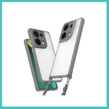 Ny Joy Redmi Note 13 Pro 5g Uyumlu Kılıf Penta Silikon Kılıf - Titan Gri Nyjoybz