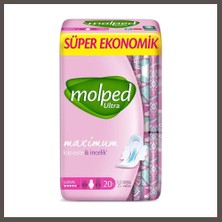 Molped Ultra Anatomik Uzun Ped Süper Eko 20 Adet Nxrlvng