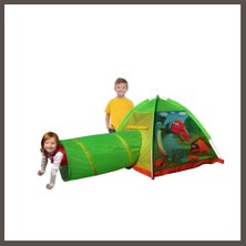 İglo Iglo Dinazor Tünelli Çadır 170X112X94 cm Nxrlvng