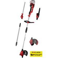 Einhell Akülü Çok Fonksiyonlu Budama Makinesi GE-LM 36/4in1 Li-Solo 3410901 | PXC | 36 V | 4'ü 1 arada | çit budama makinesi | zincirli testere | çim biçme makinesi | tırpan | akü hariç