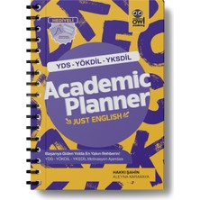 Owl Publishing Hakkı Hoca'dan Academic Planner Just English | Yds - Yökdil - Yksdil Motivasyon Ajandası