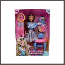 Nexora Living WG66956 -Kutulu Güzellik Masalı Çantalı Bebek Set 11,5 Inç Nxrlvng