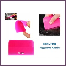 Bezos Ppf/tph Silikon Çekçek Ragle Cam Filmi Çekme Uygulama Aparatı Pembe 10X7.5CM Bhs
